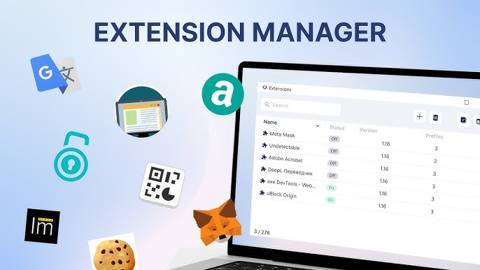 Best Extension Manager – Powerful & Smart Browser Control
