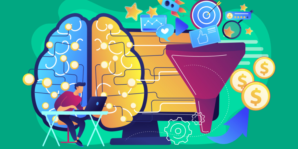 Effective Marketing Strategies for a Competitive Market featuring SEO, content marketing, social media, email campaigns, and brand growth.