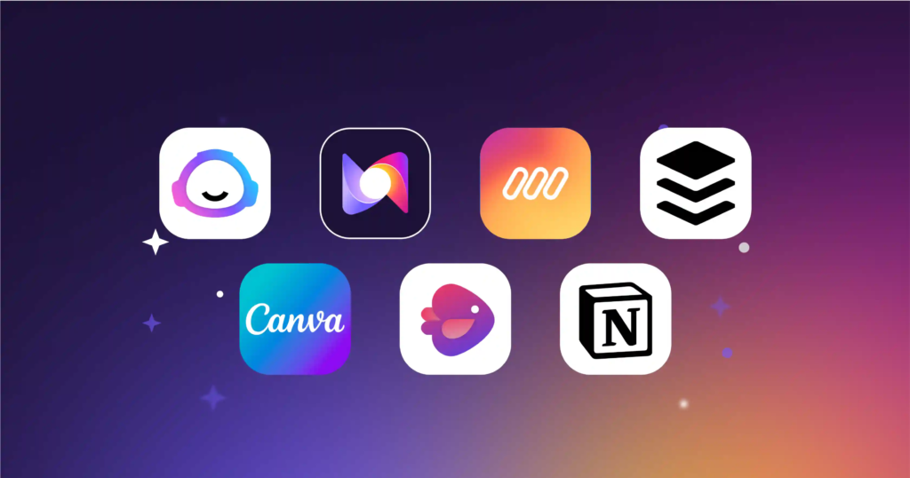 Creative Tools for designers, creators and artists featuring graphic design, photo editing, video creation, digital art and AI tools