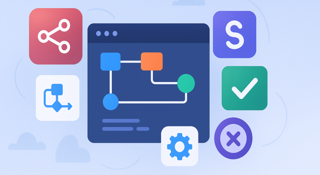 No-Code automation tools for simplifying workflows, automating tasks, connecting apps and saving time